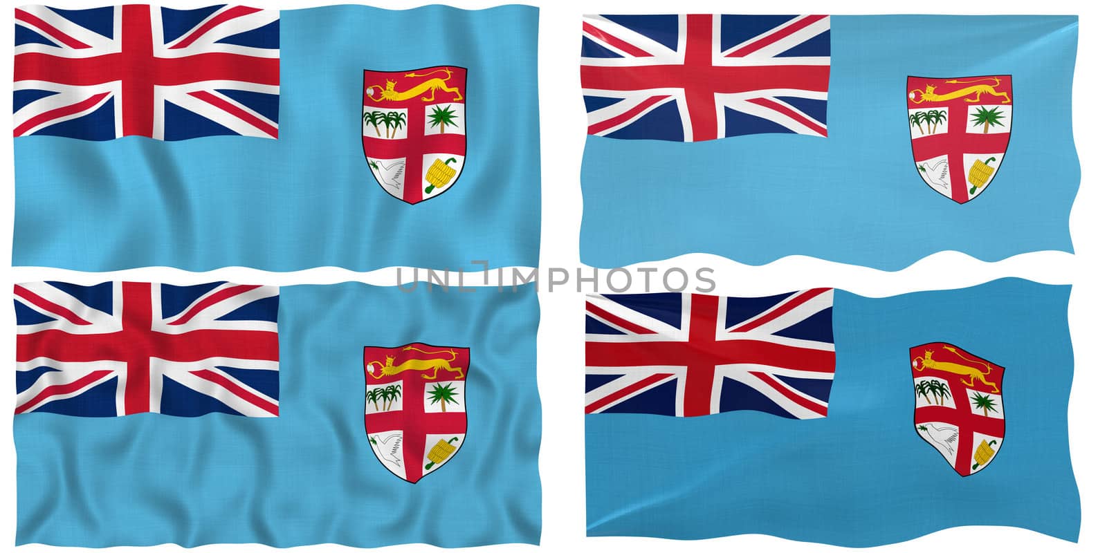 Flag of Fiji by clearviewstock
