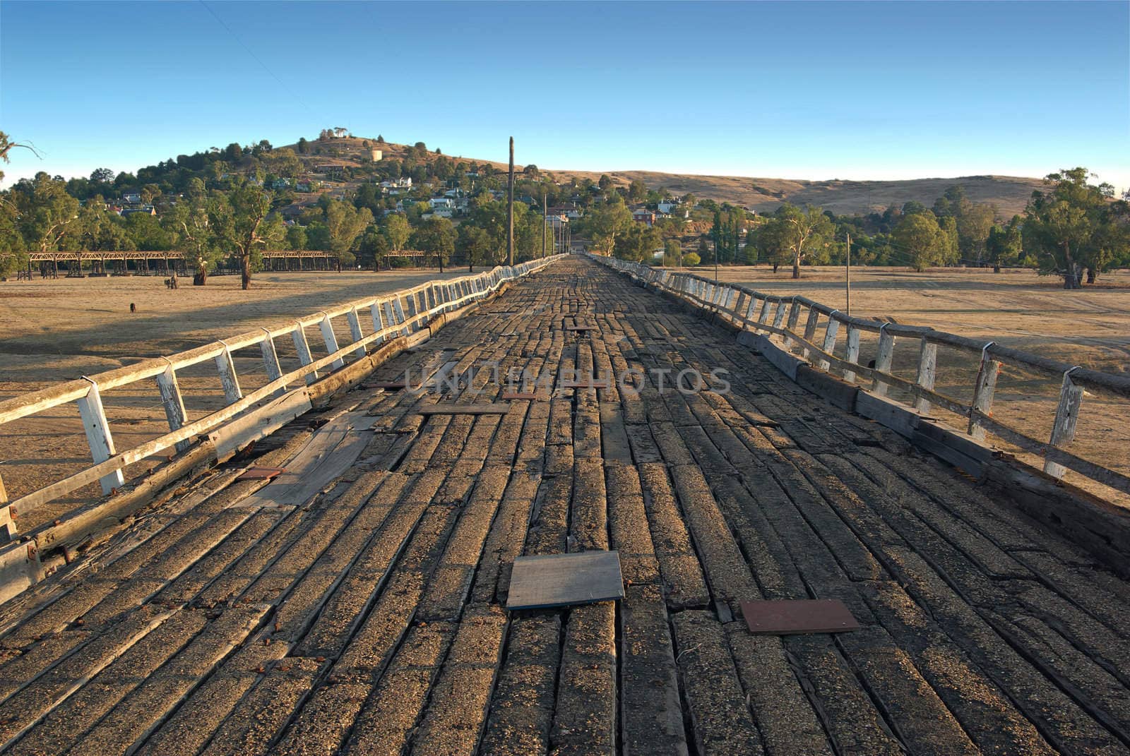 from the folk song the famous wooden bridge or road to gundagai