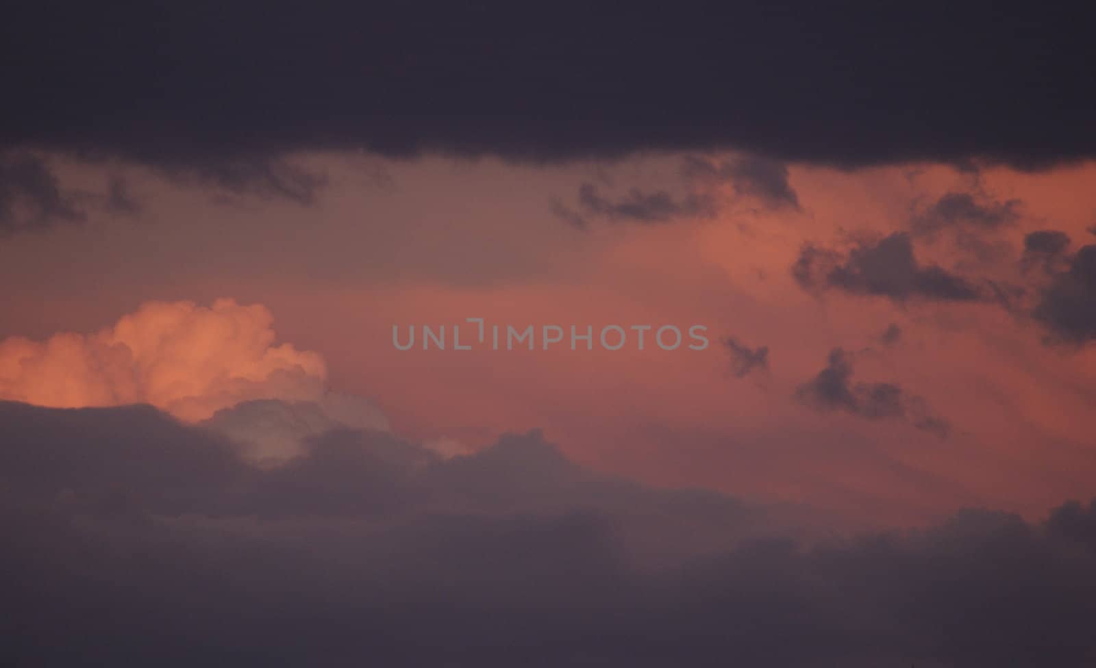 Deep, dark, dramatic cloudy sky