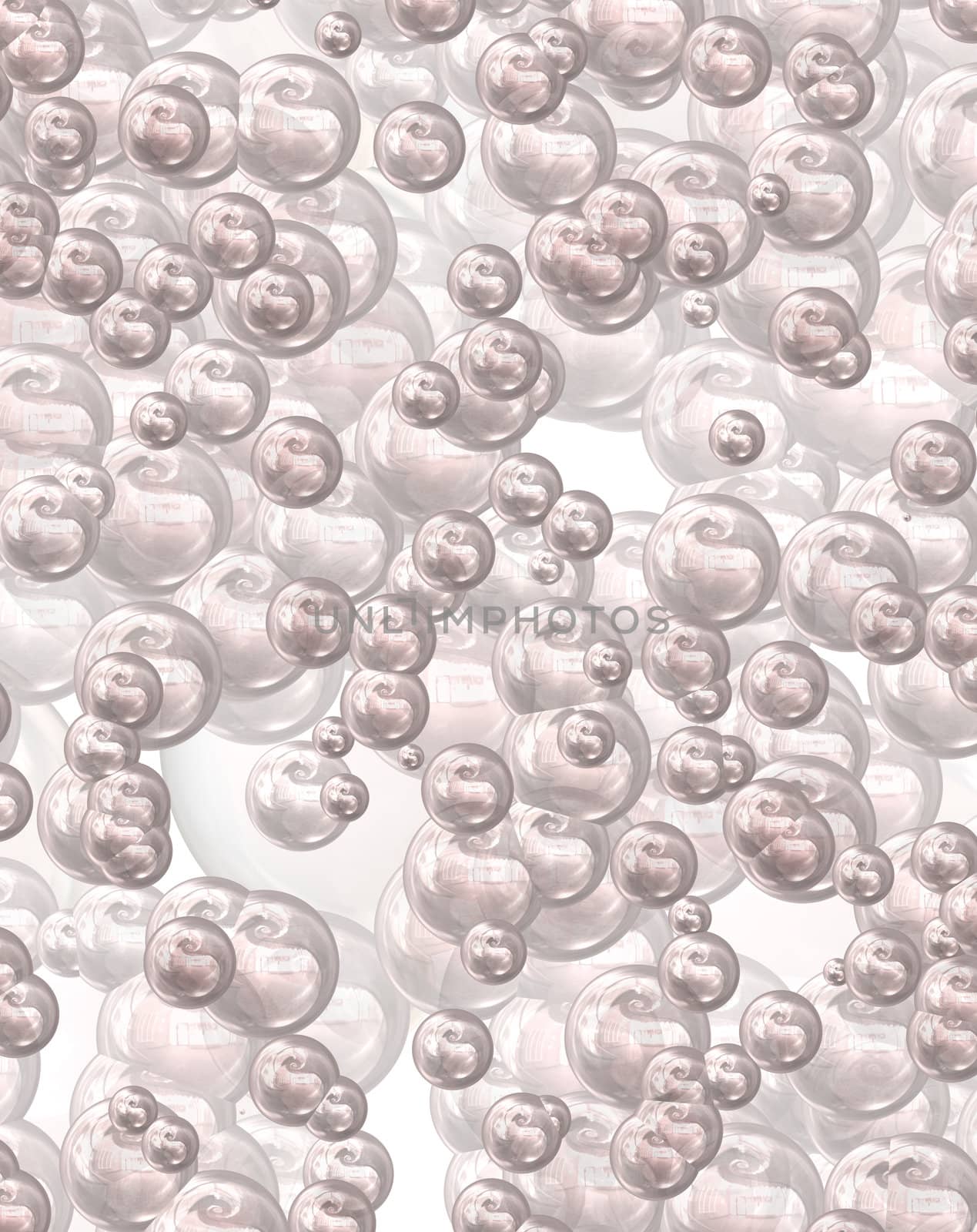 large floating soap bubble background image