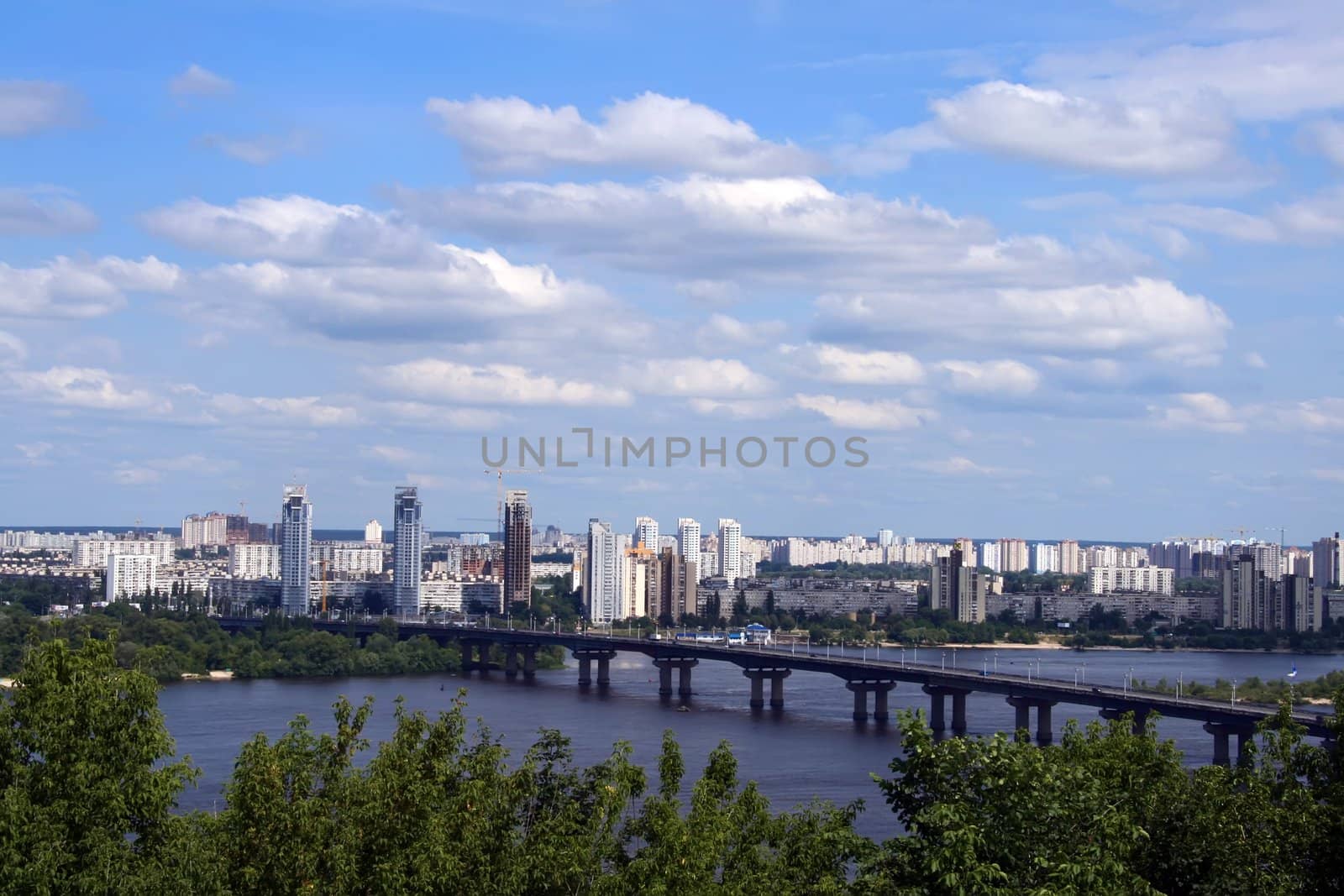 kiev's cityscape by pilat