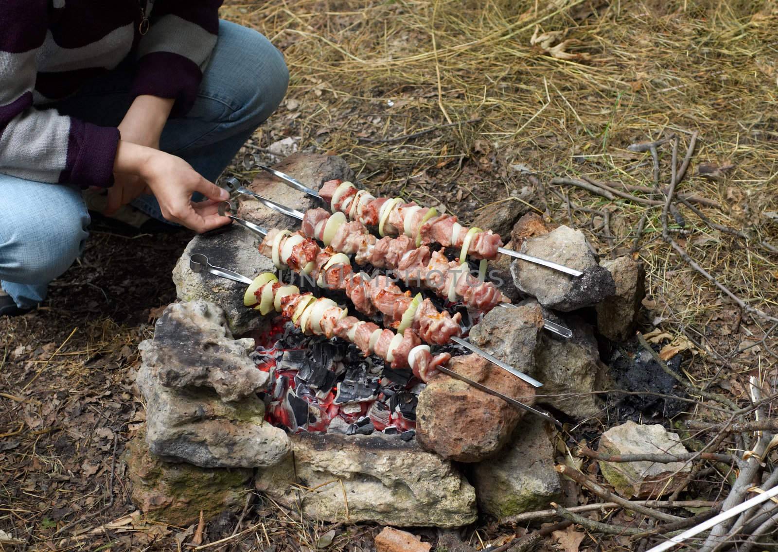 kebab preparing by starush