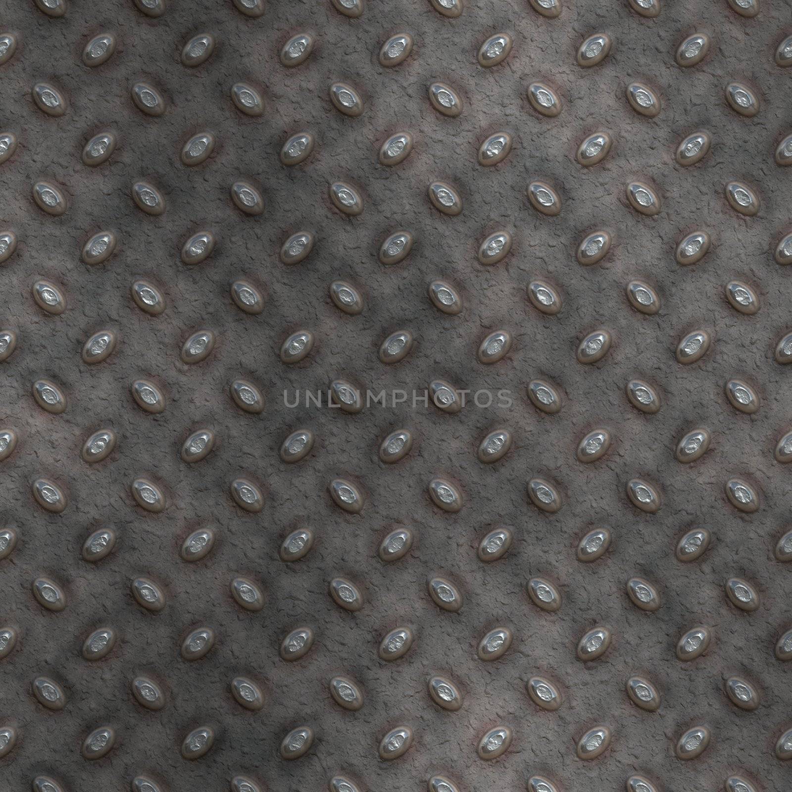 large seamless image of old grungy worn tread plate