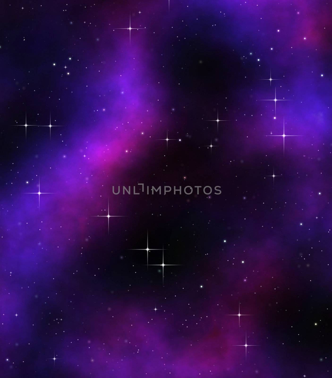great image of stars in deep or outer space