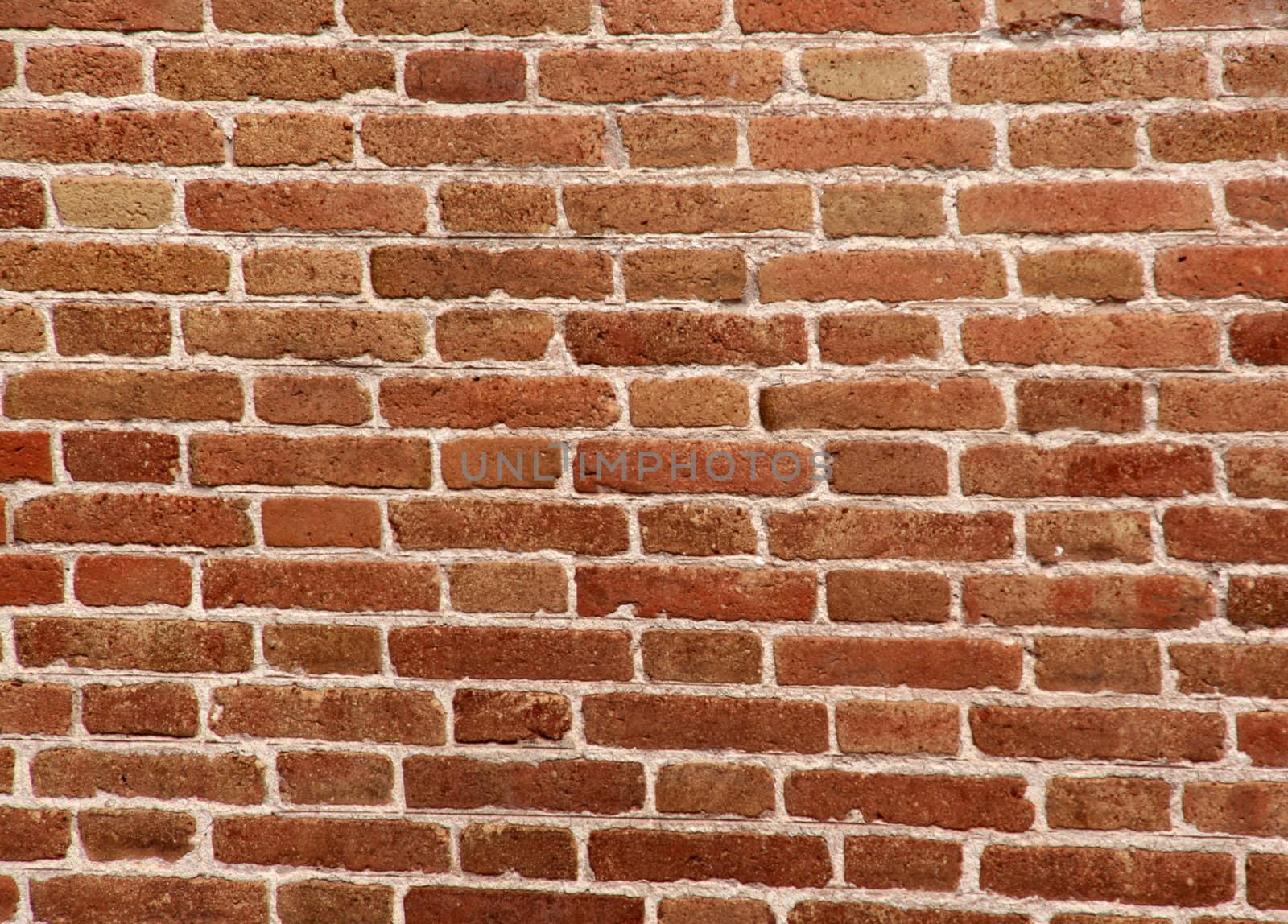 background of a red orange brick wall