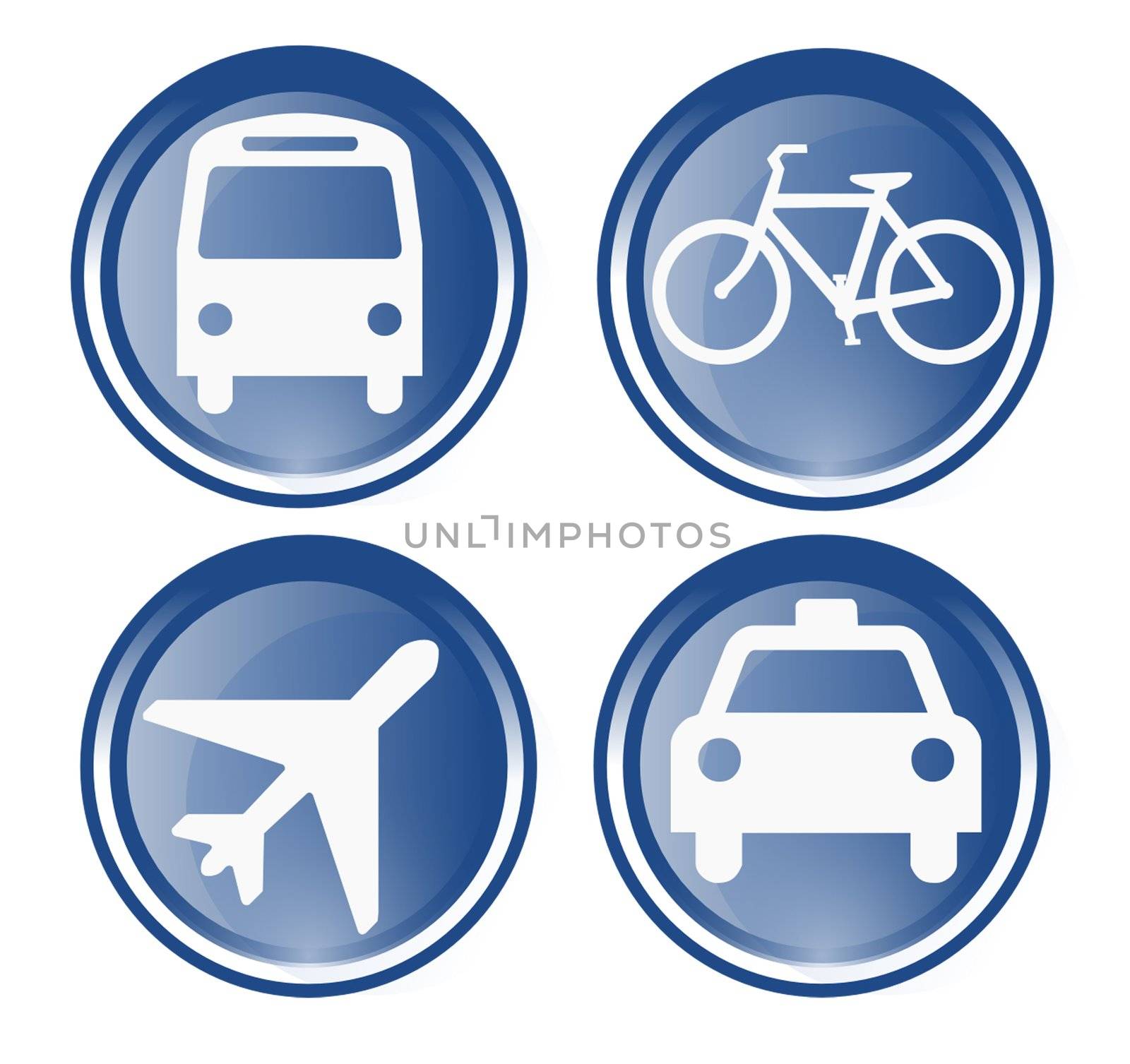 travel icons by megnomad