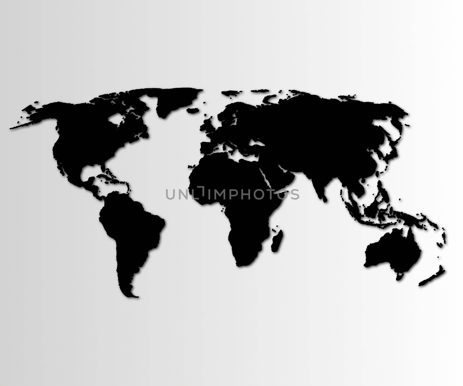 map of the world by gunnar3000