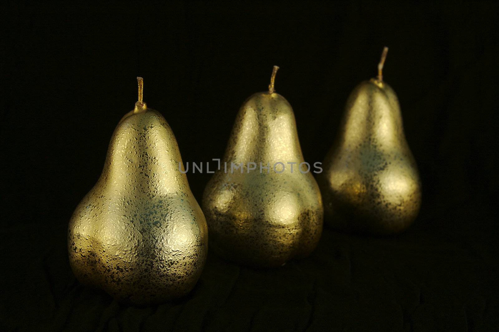 Golden Pears in A Row  by Feverpitched