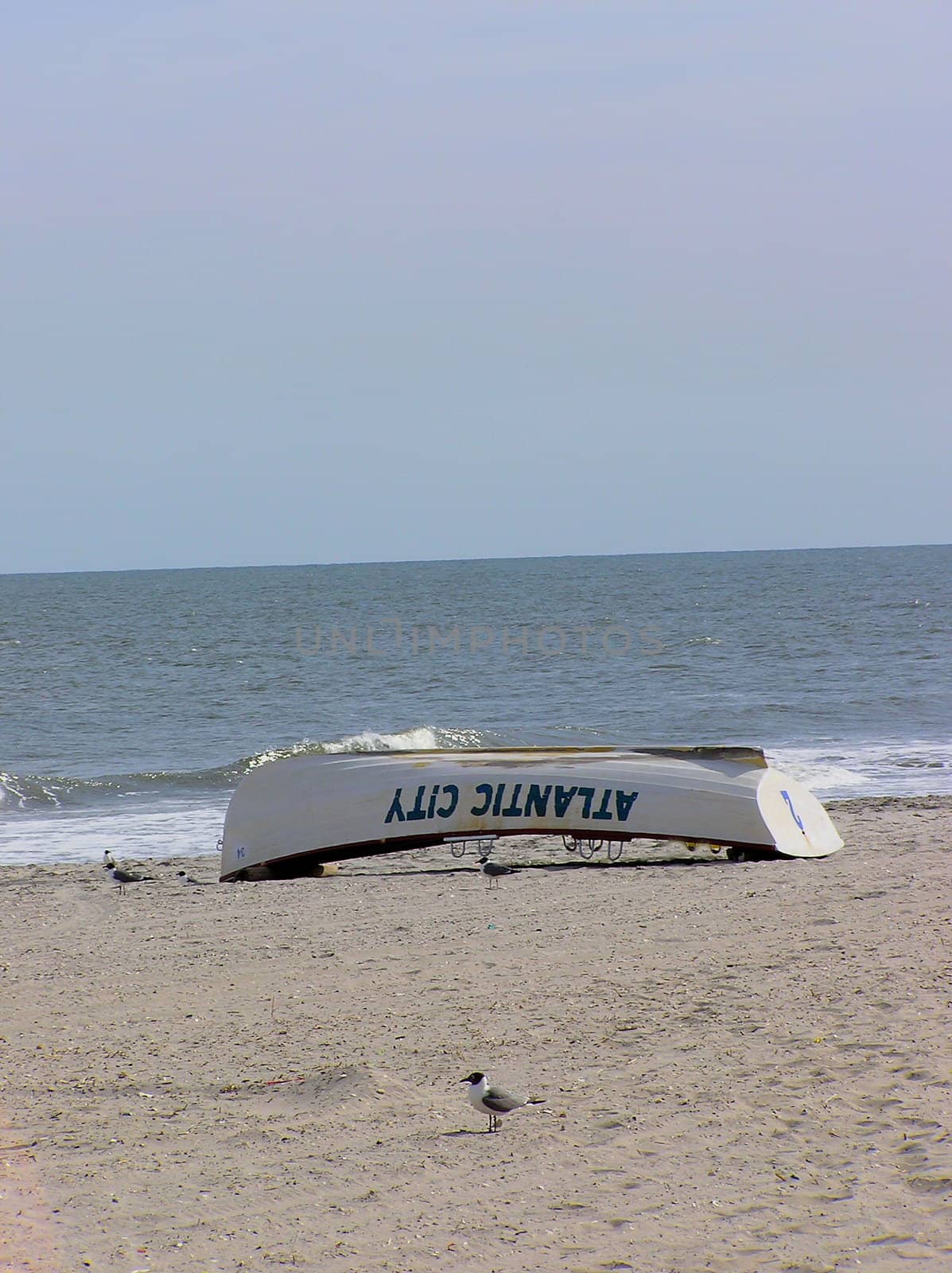 Atlantic City Lifeguard Boat by Ffooter