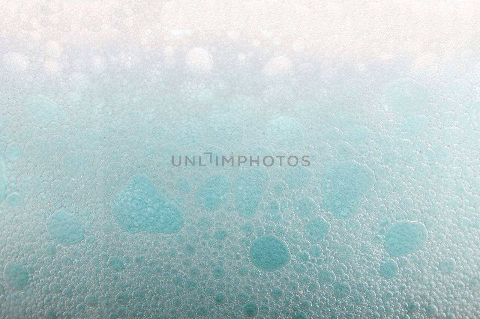 froth with bubbles texture can be used as background