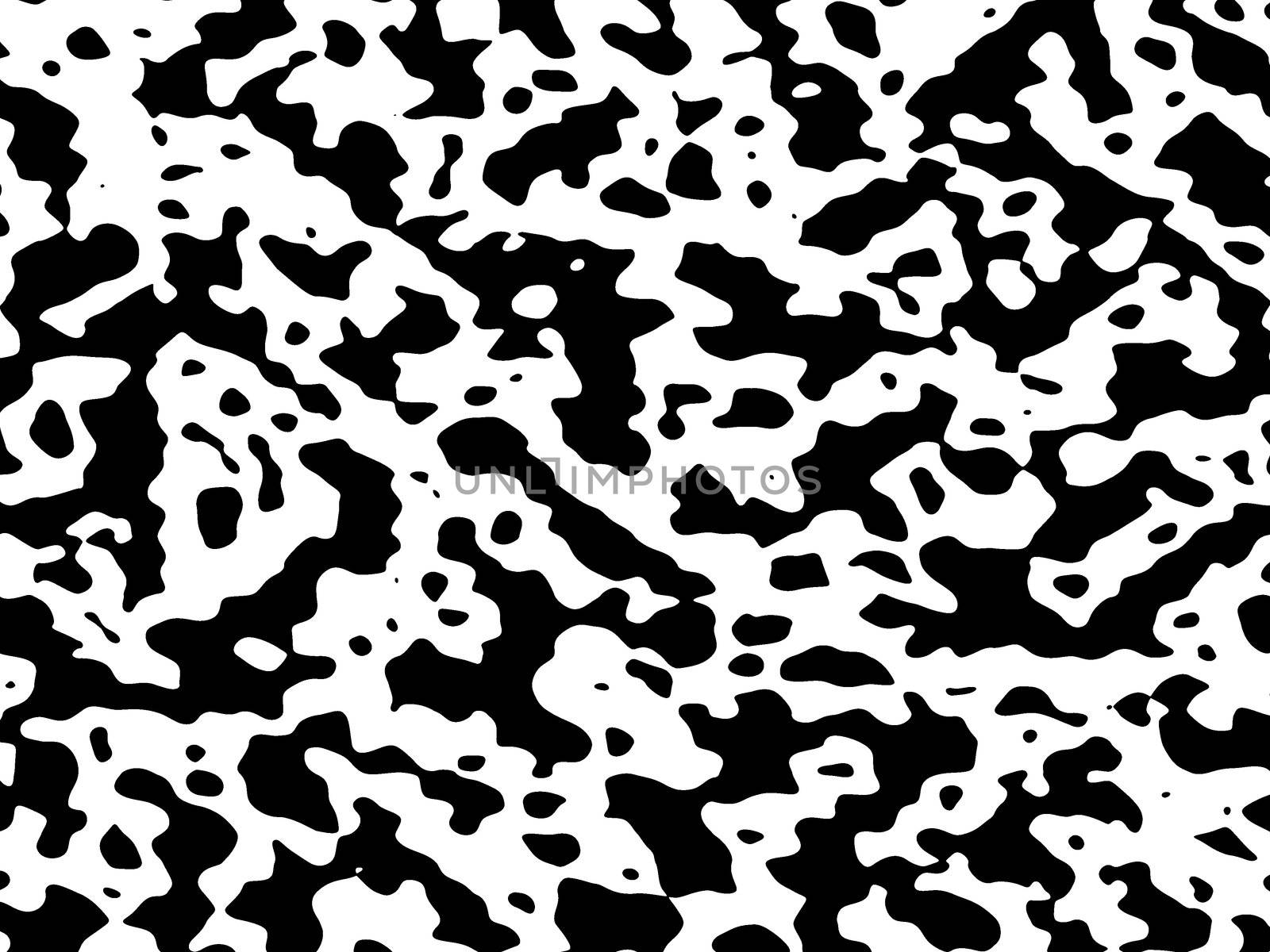 cow texture or fell in black and white as a background