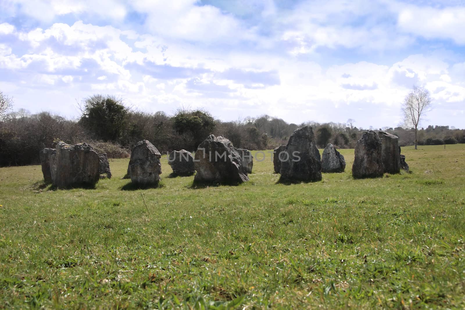 ancient standing stone monuments in county limerick ireland