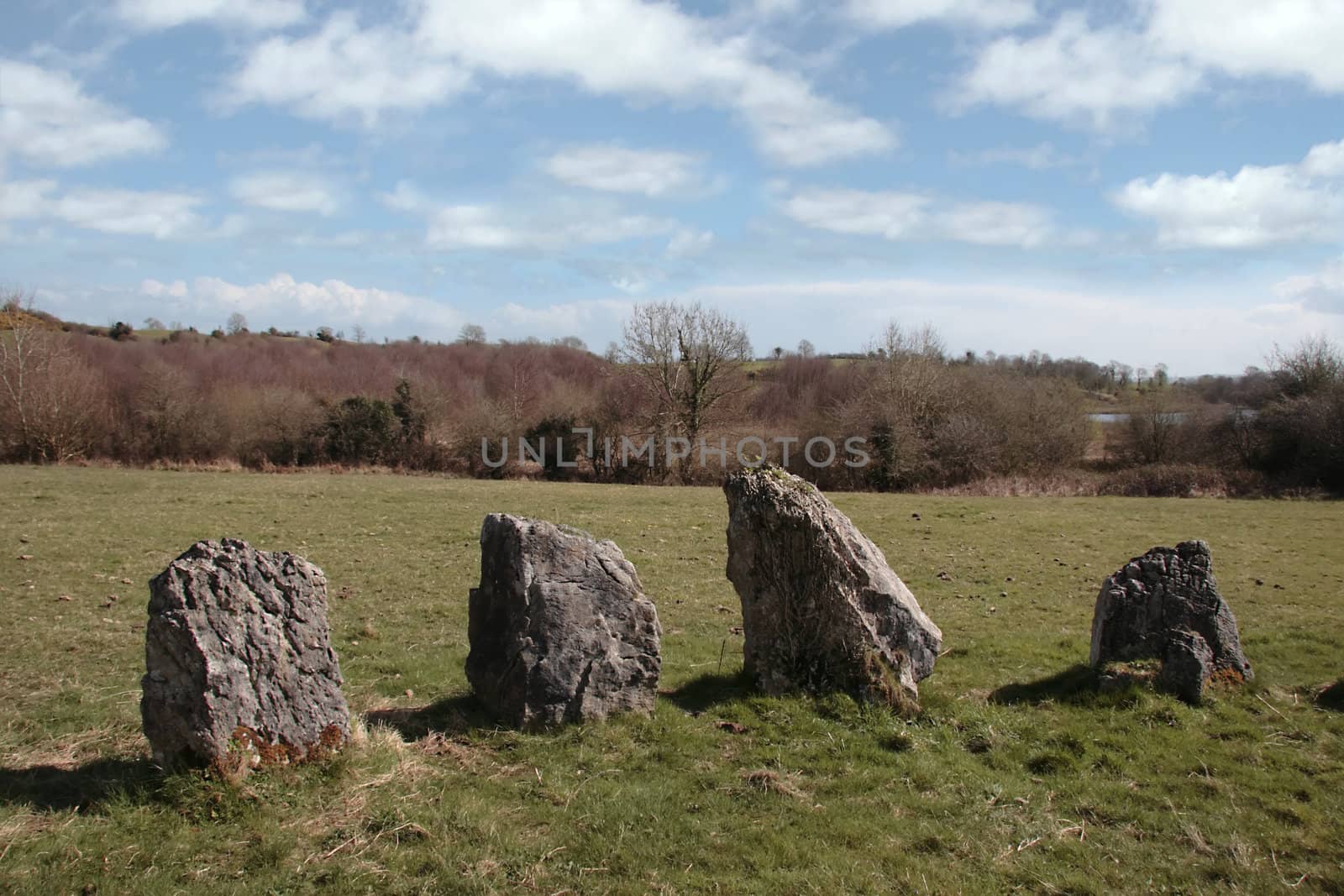 ancient standing stone monuments in county limerick ireland