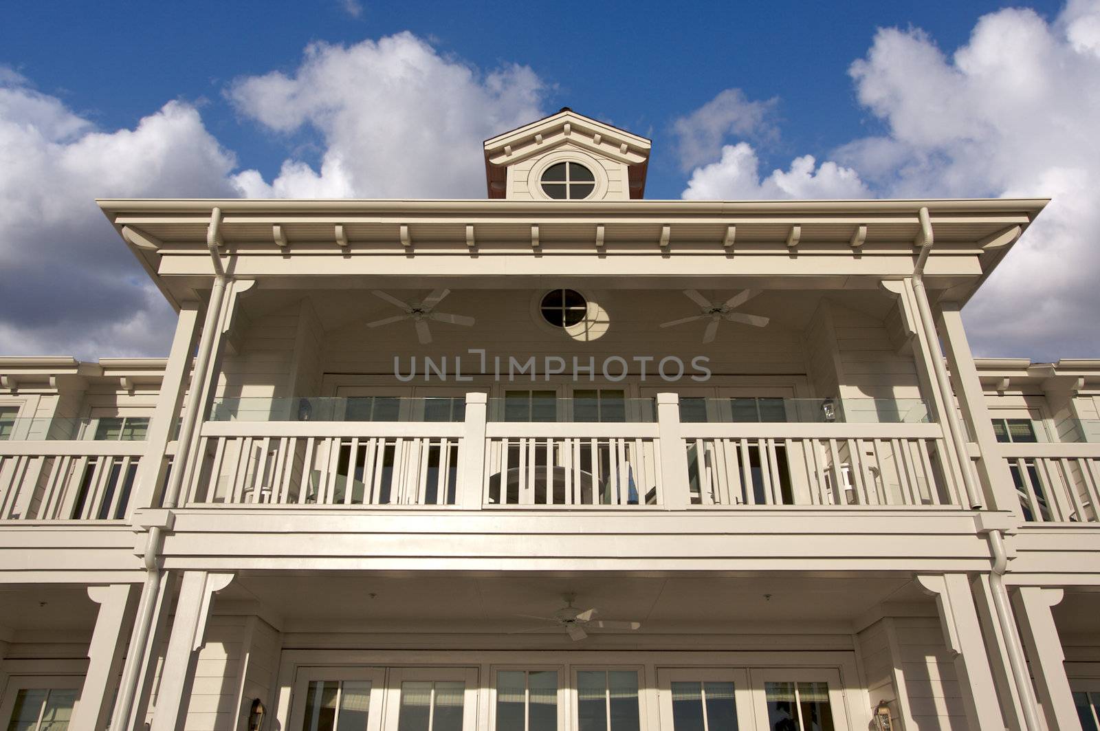 Architectural Abstract of Beach Front Accommodations