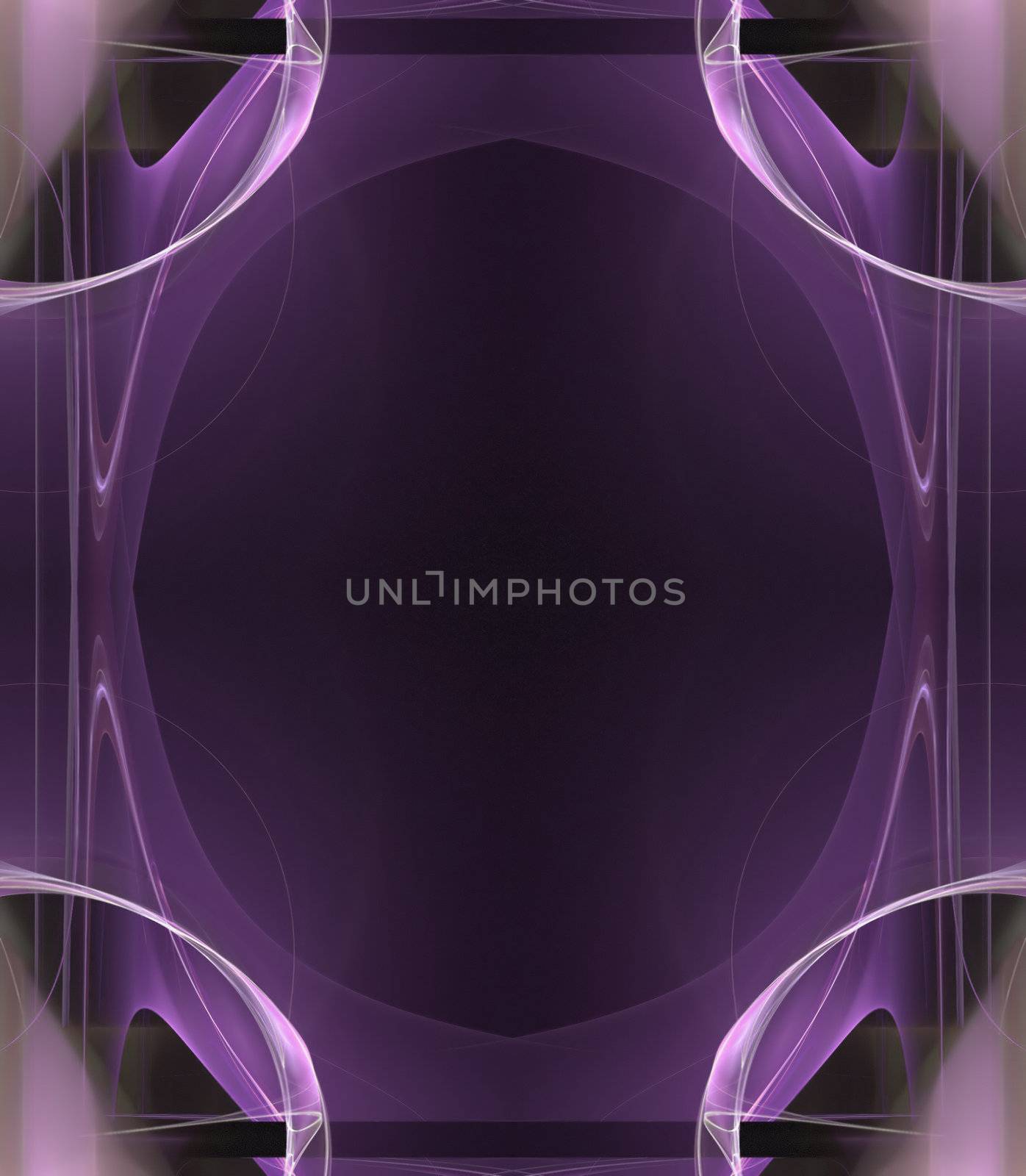 A purple background border with 3d abstract lines - very modern.  Great for ads and layouts.