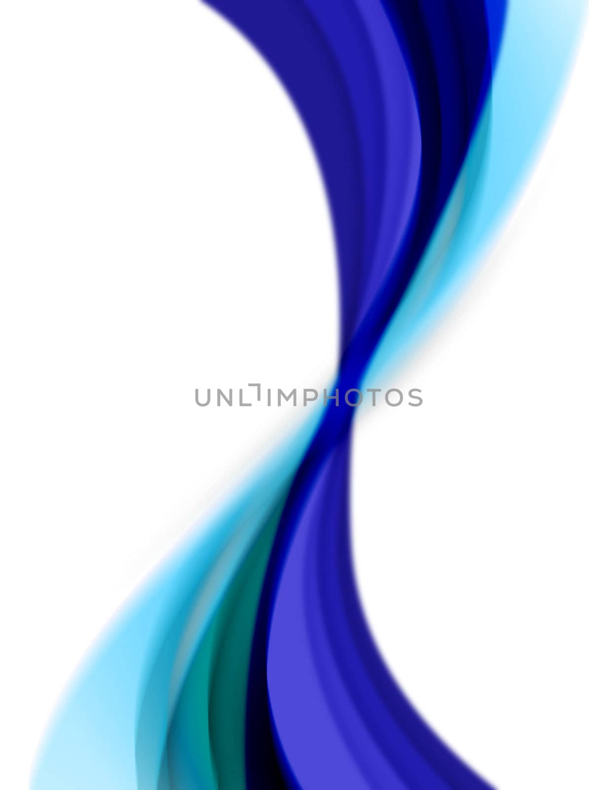 A wavy abstract layout - works great as a design template or background.