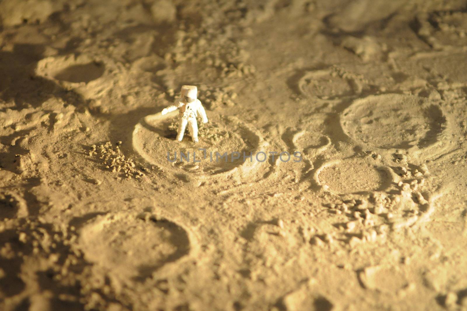 A man on the Moon
