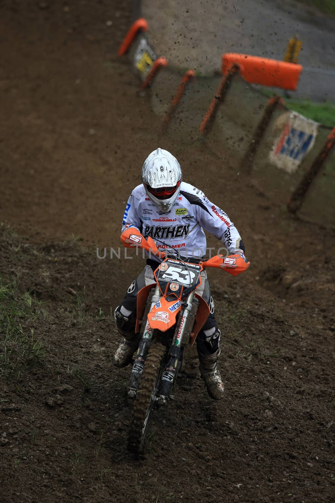 Schweingruber Peter; competitor of the european championship cross/enduro 2008