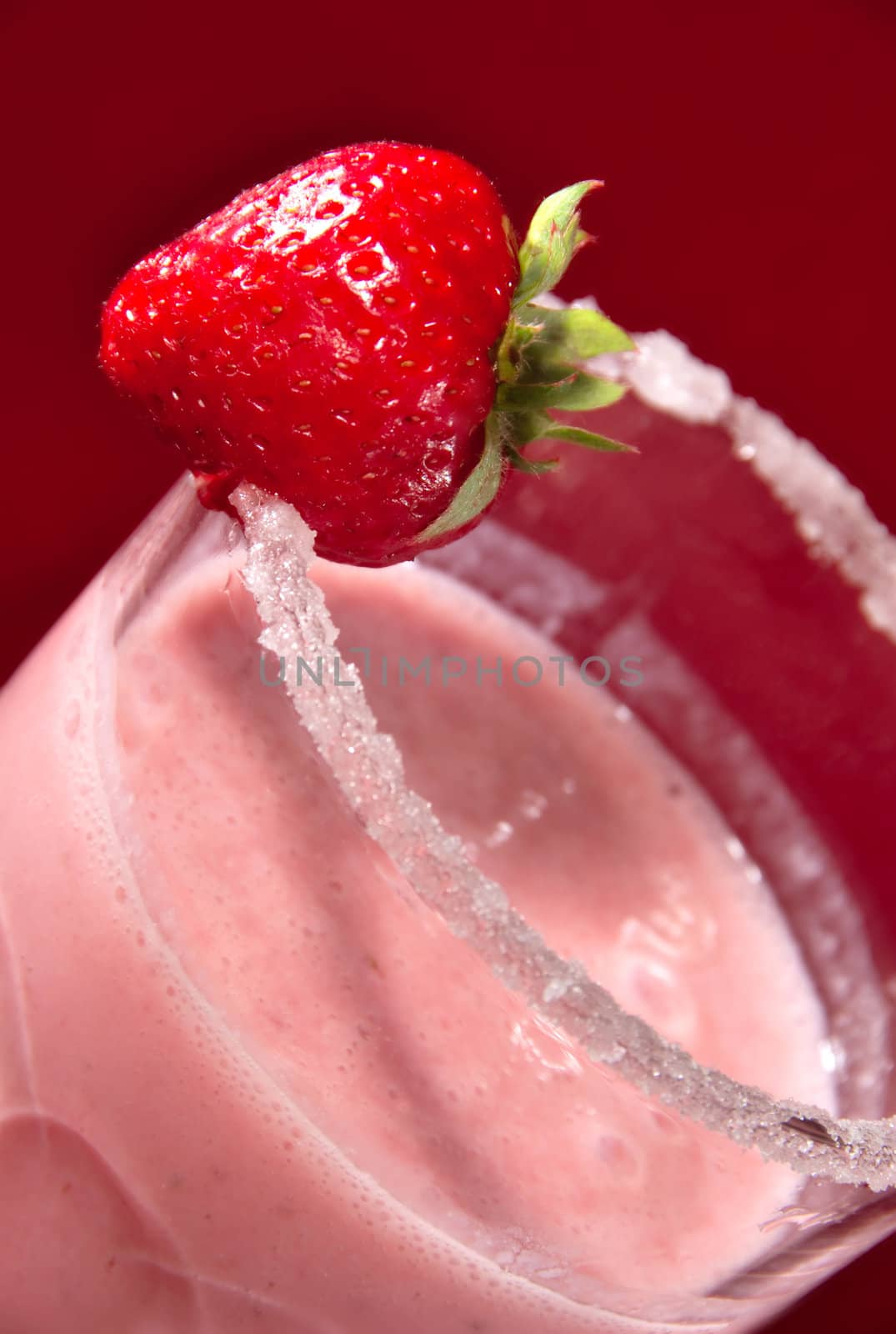 Strawberry milkshake by anki21