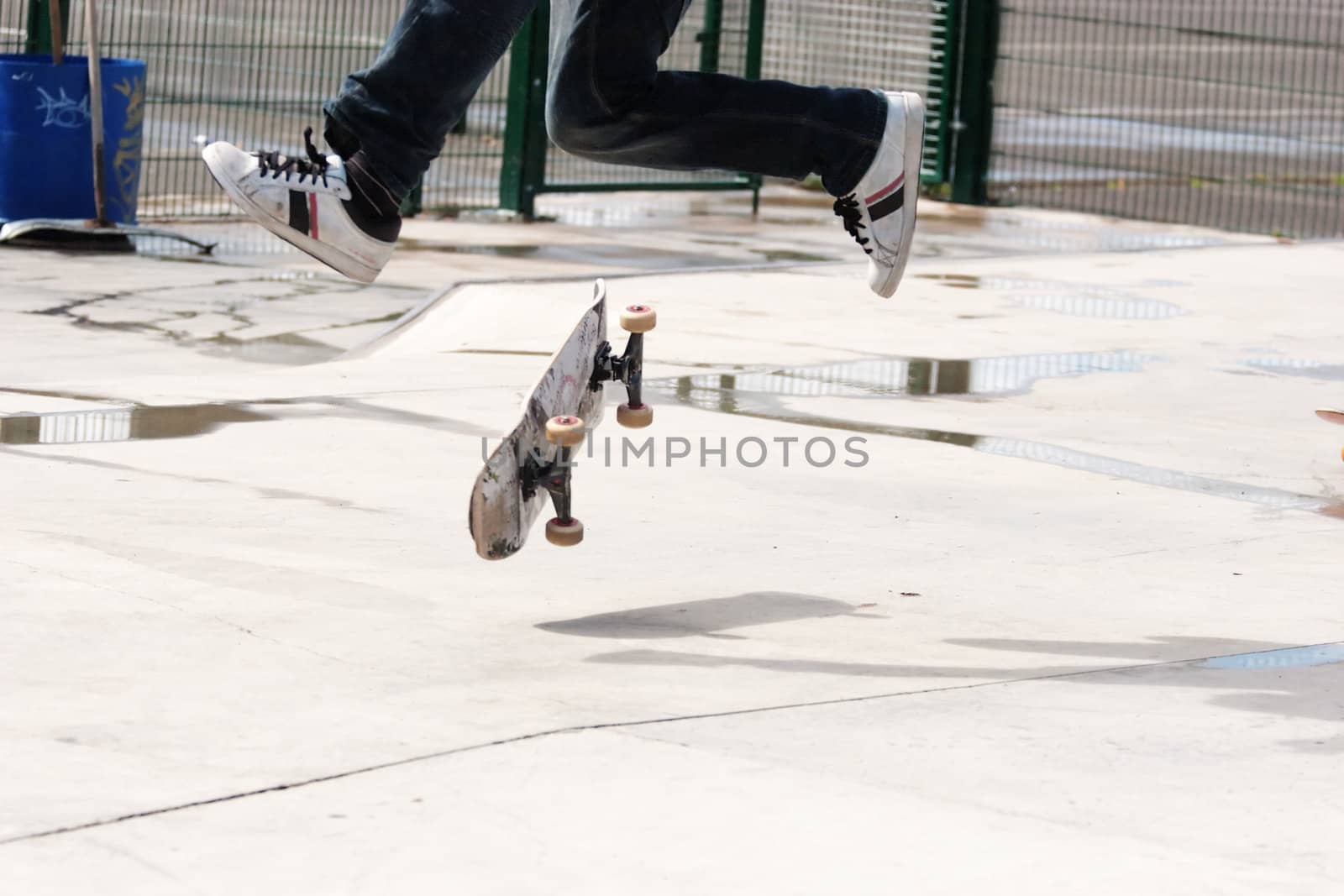 Skateboard trick