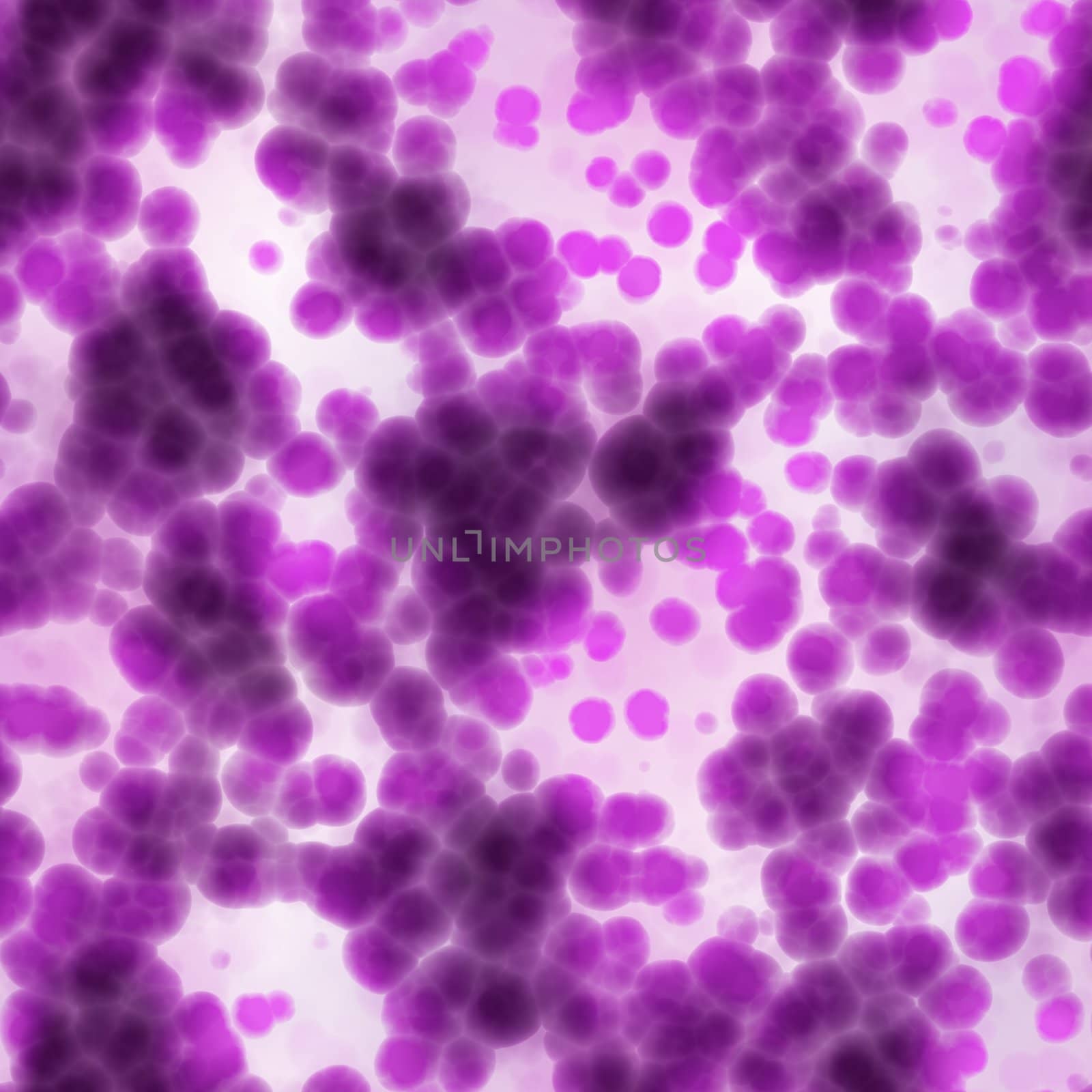large background image of purple cells on white