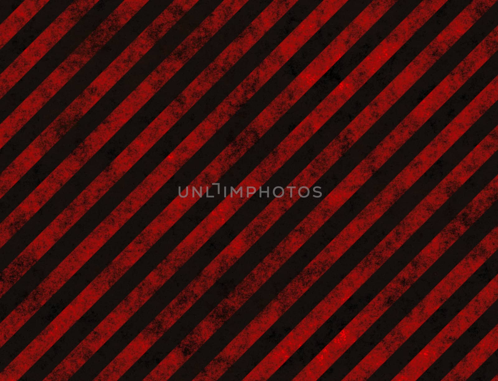 grungy red striped hazard background like on roads