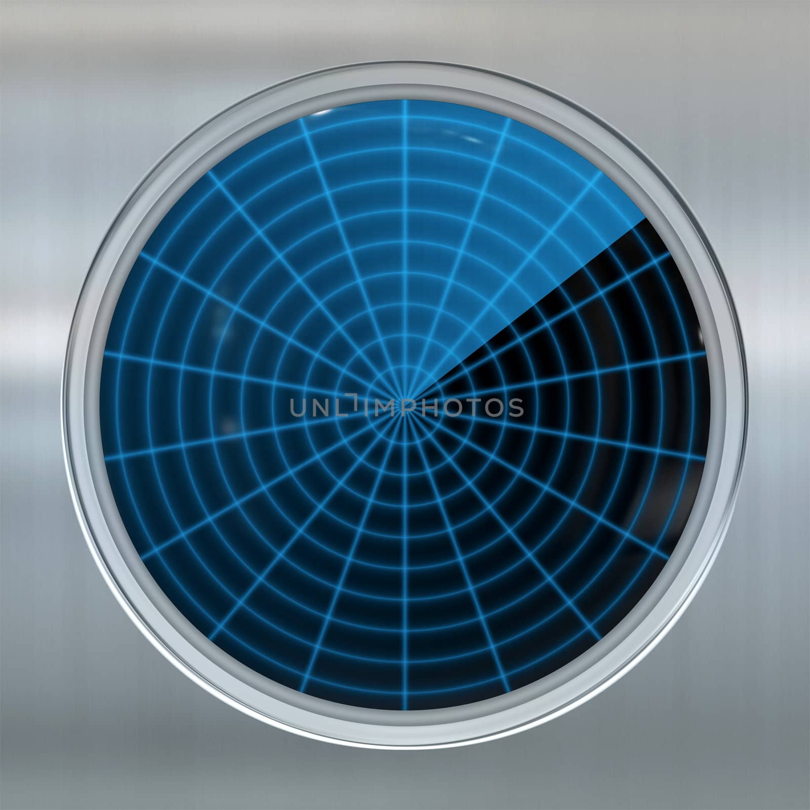 sonar or radar screen by clearviewstock