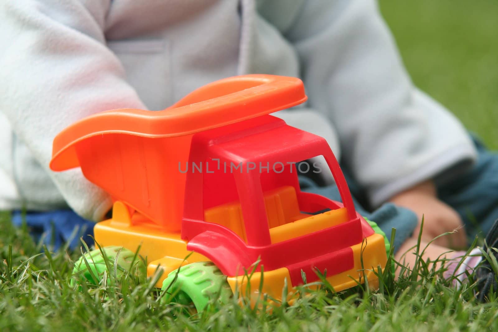 Colorful plastic baby toy