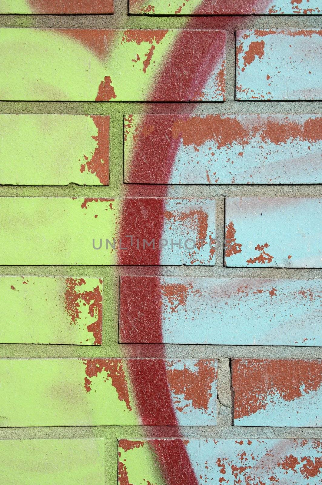 Graffiti and brick background by anikasalsera