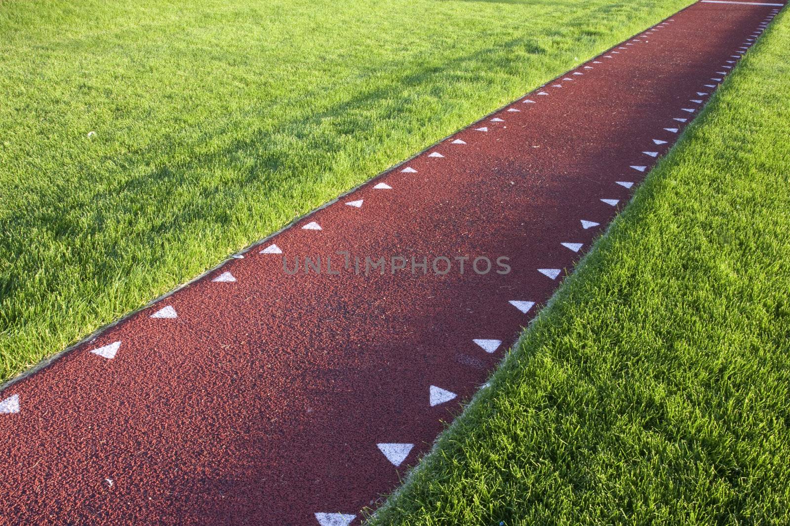 running track for a  long jump competition by PixelsAway