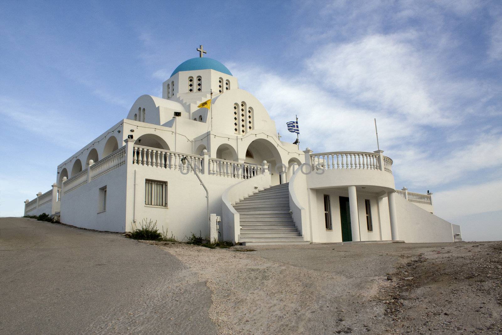 Orthodox church near Athens in Greece.