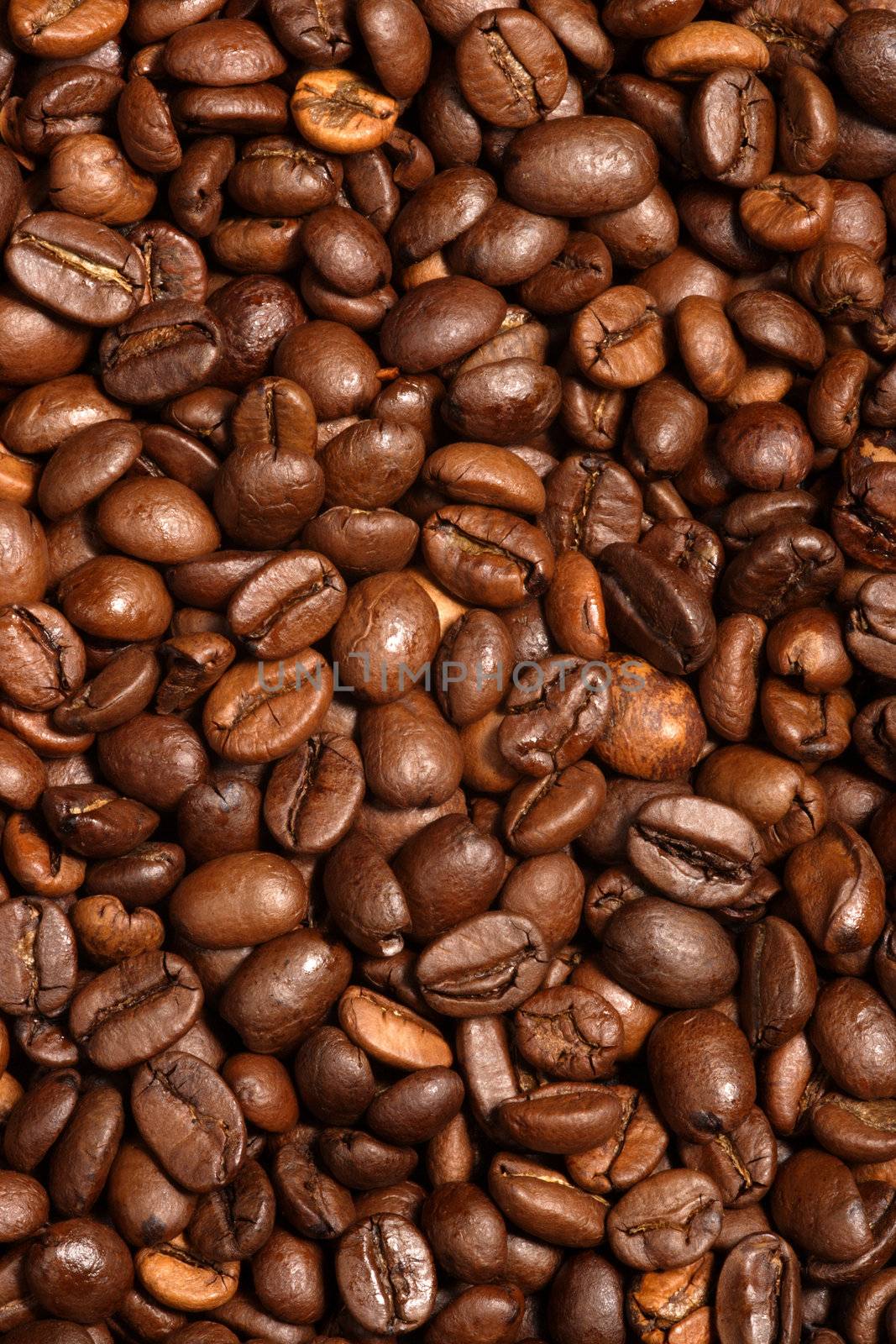 (XXL) Background image of roasted coffee beans.

