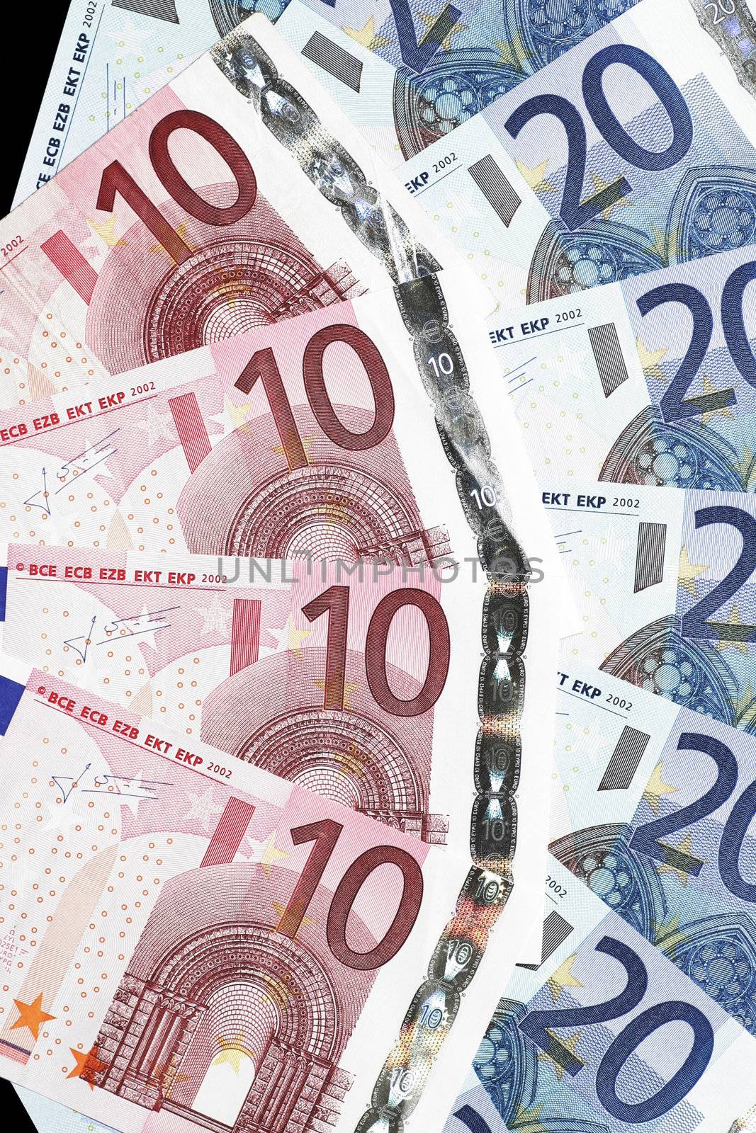 Money - Twenty And Ten Euro Notes by thorsten
