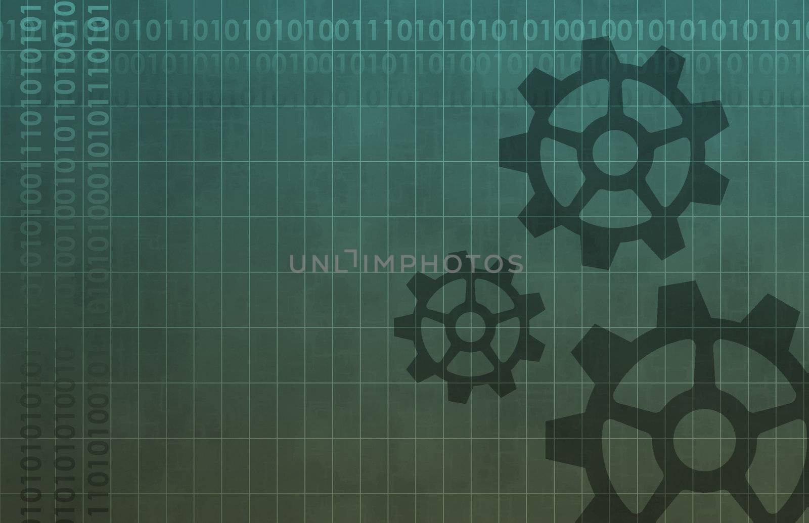 Mechanical Background Art Data Design Abstract