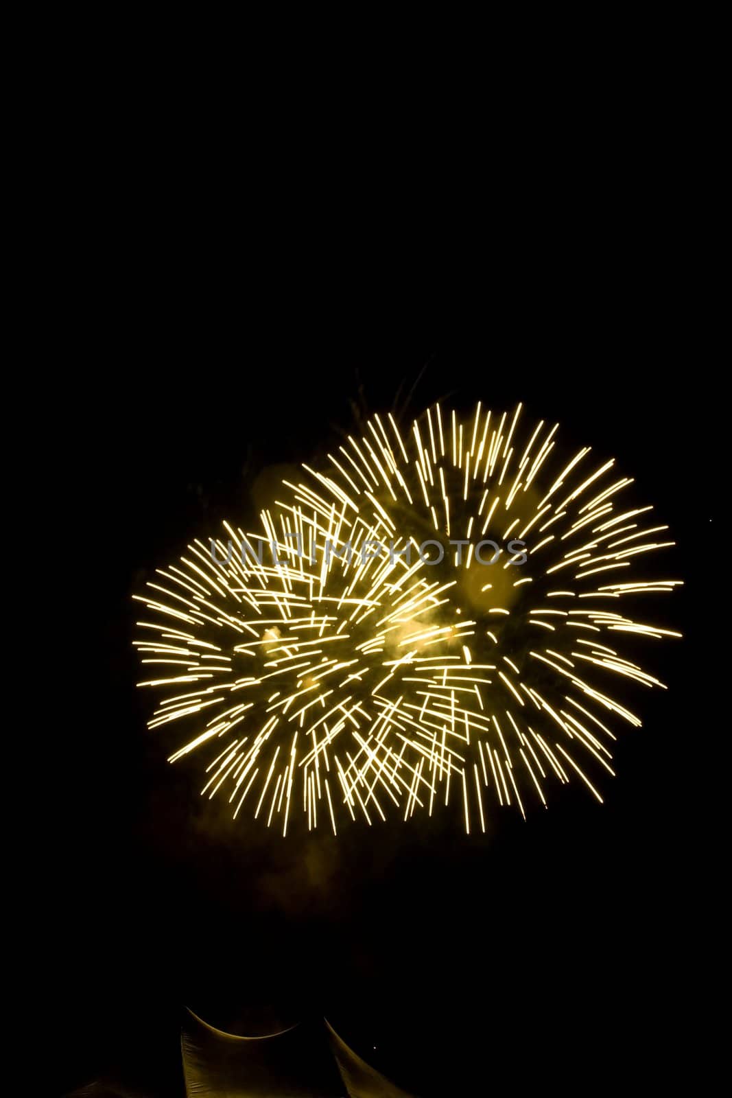 4th of July fireworks over San Jose, California