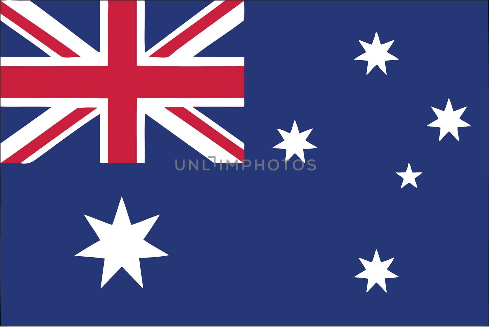 national flag of Australia by vospalej