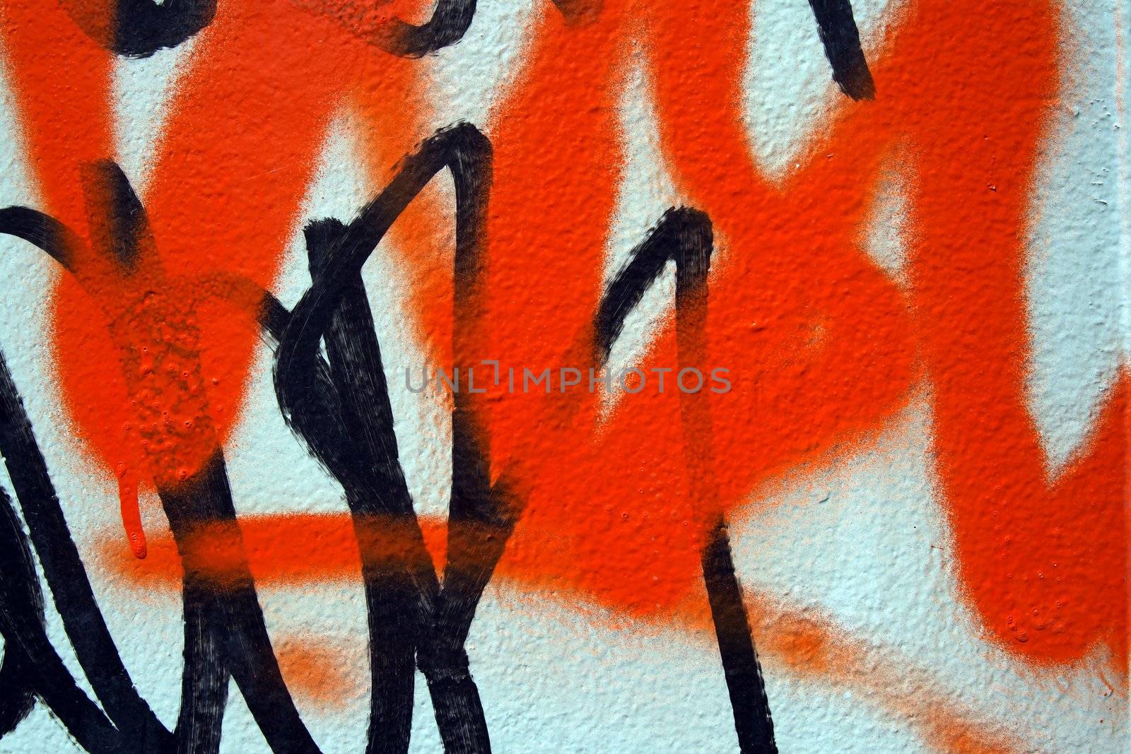 Abstract airbrush graffiti by anikasalsera