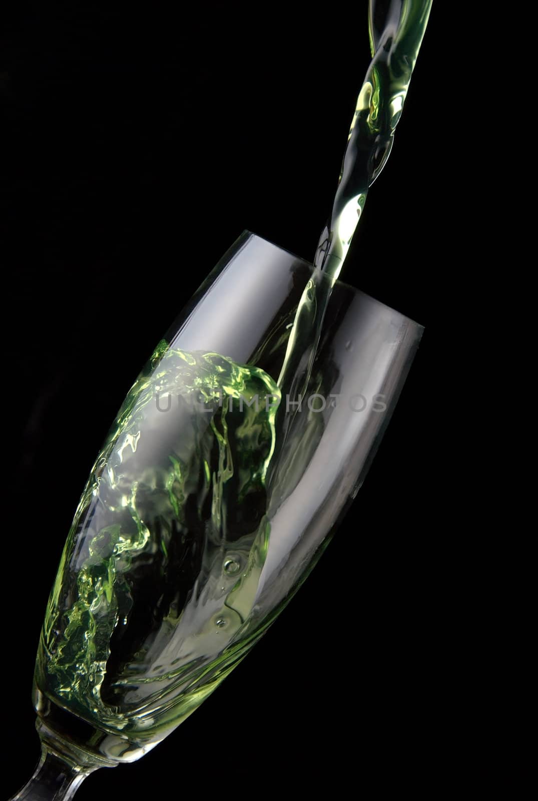glass of drink poured by anki21