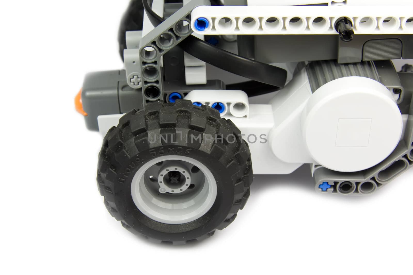 Robot in action - education with modern technology