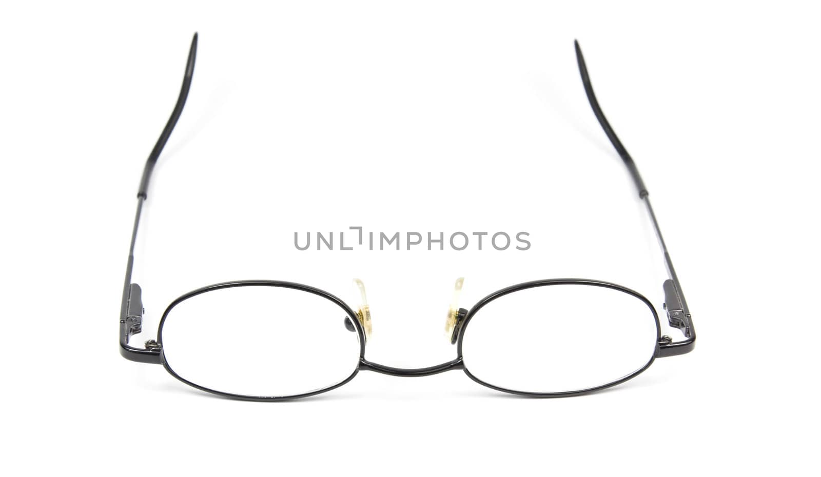 Man woman Spectacles isolated on white background