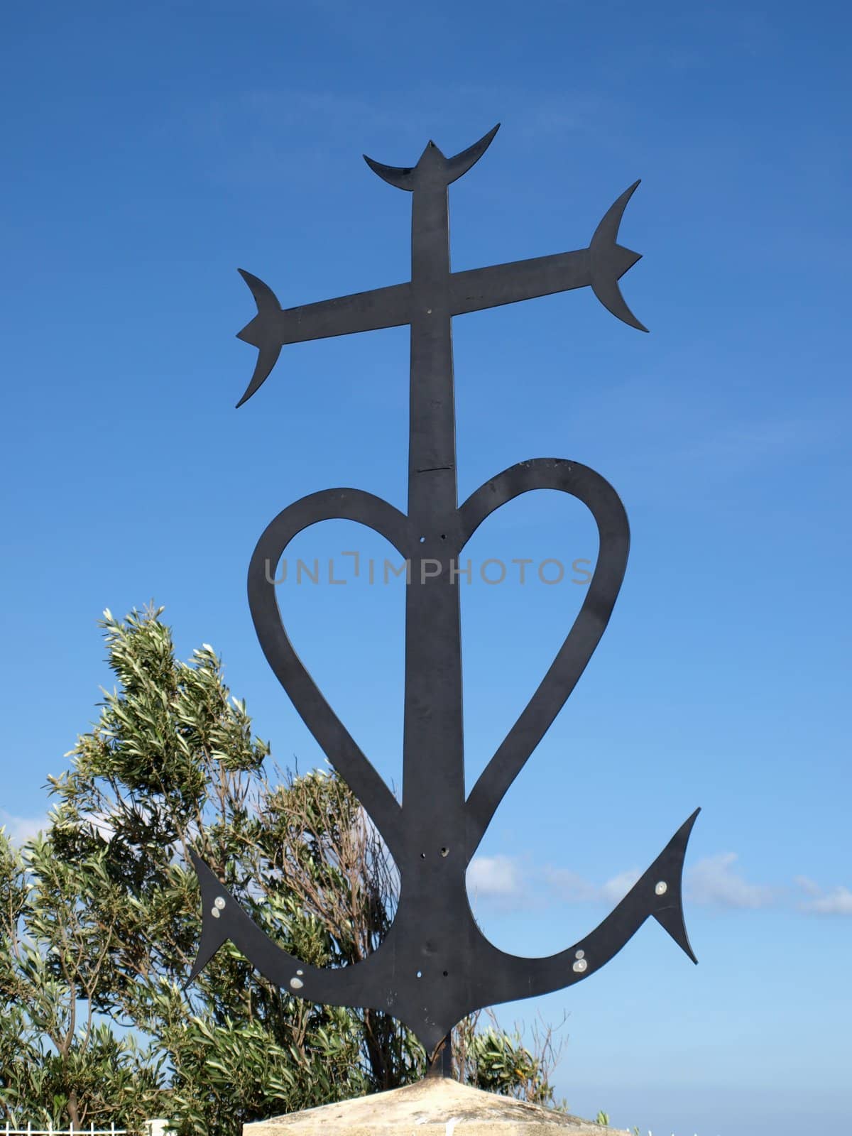 Symbolic cross of Camargue in Provence