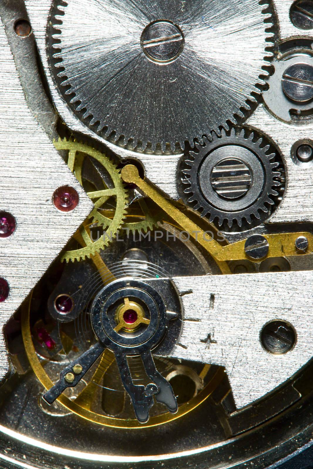 macro part of clock mechanism