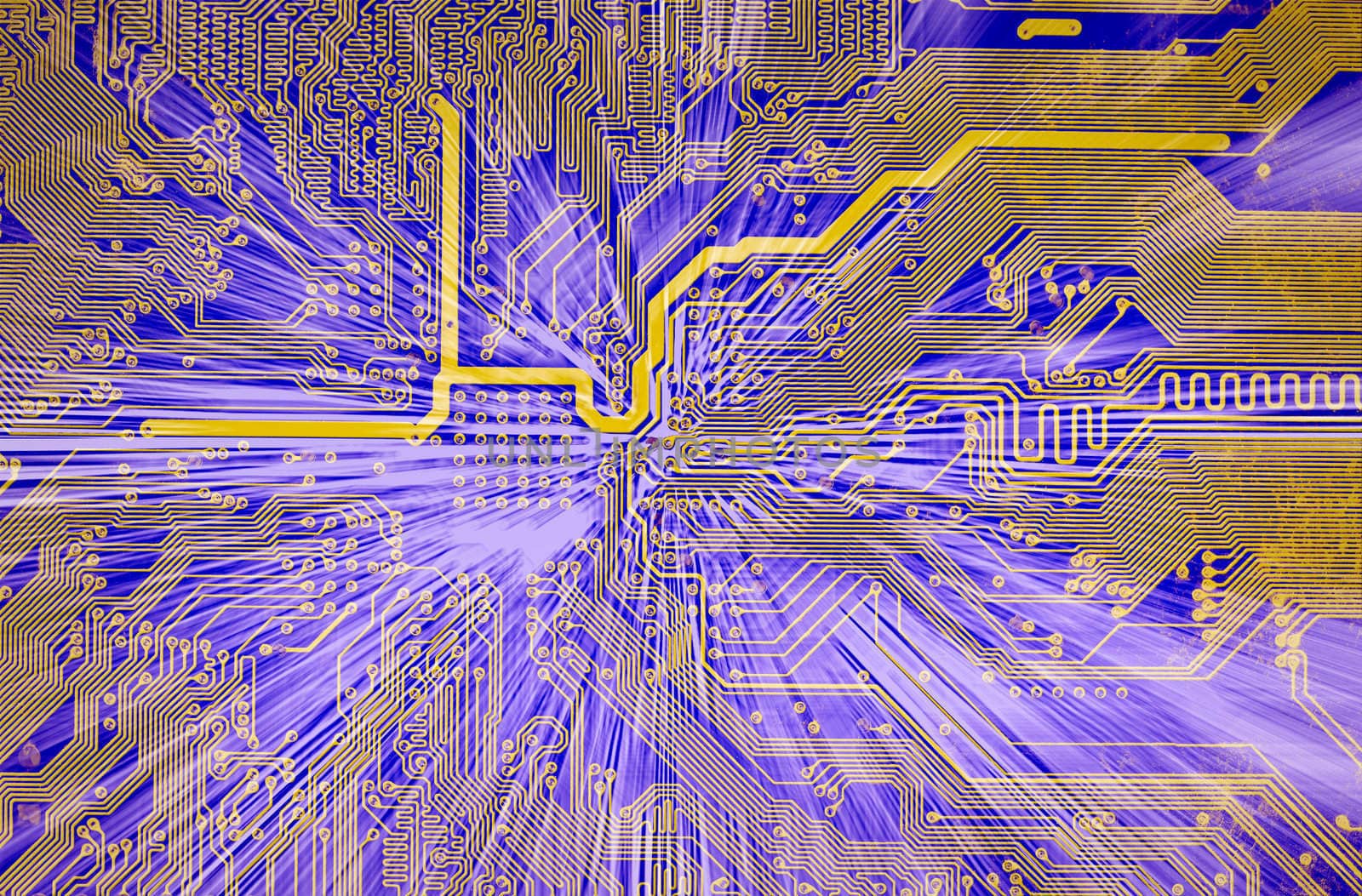 High technological electronic circuit board abstract background