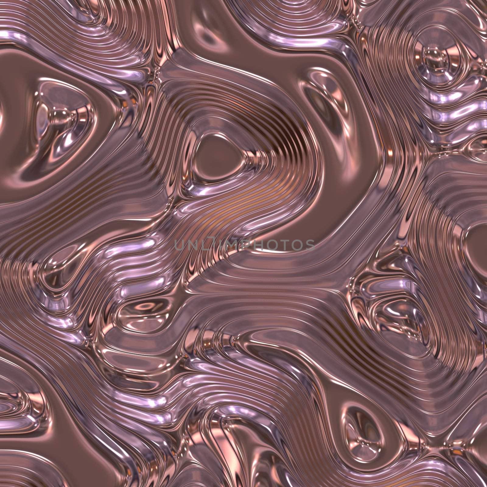 a large abstract image of flowing and moving liquid metal