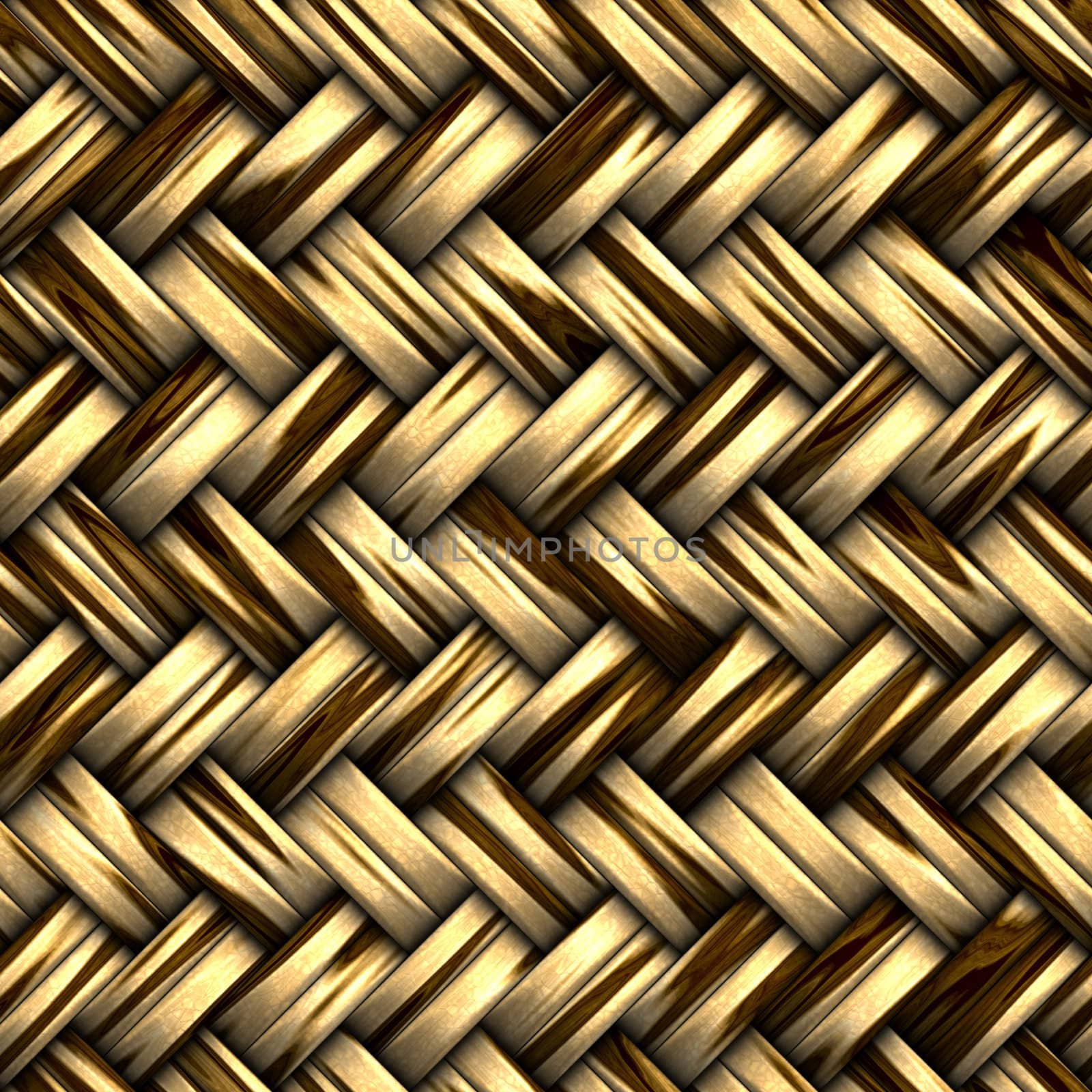 great background image of wooden bambo or wicker basket weave