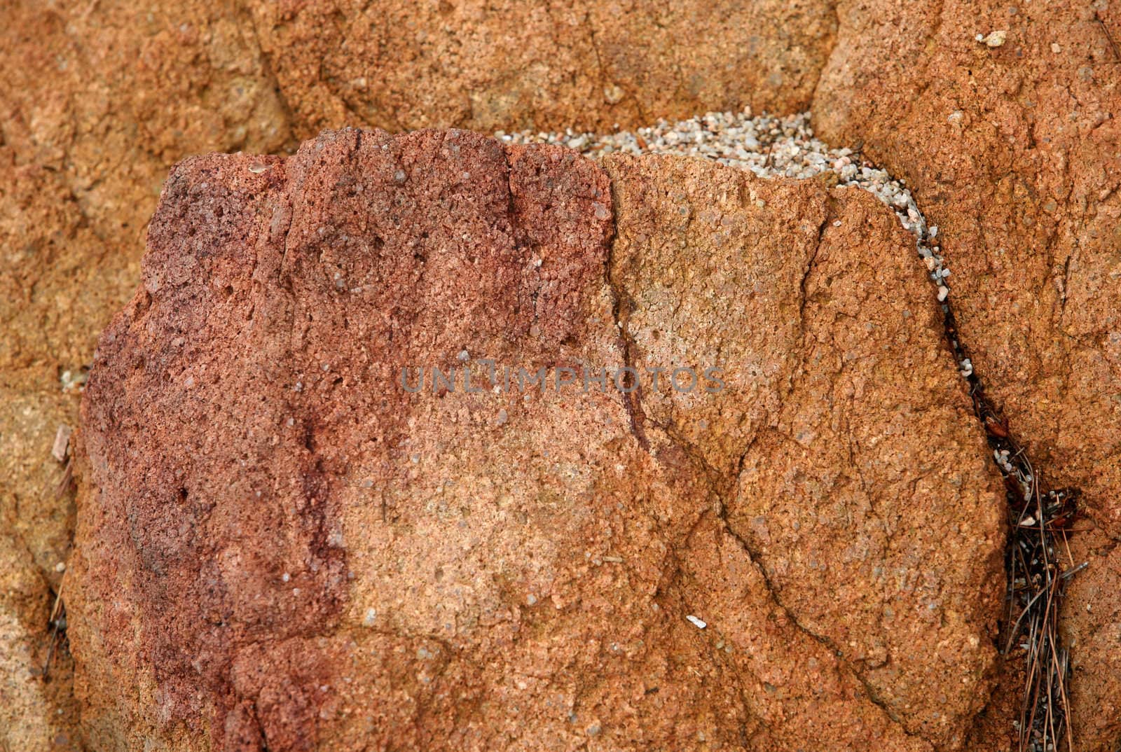 Red stone structure granite for background