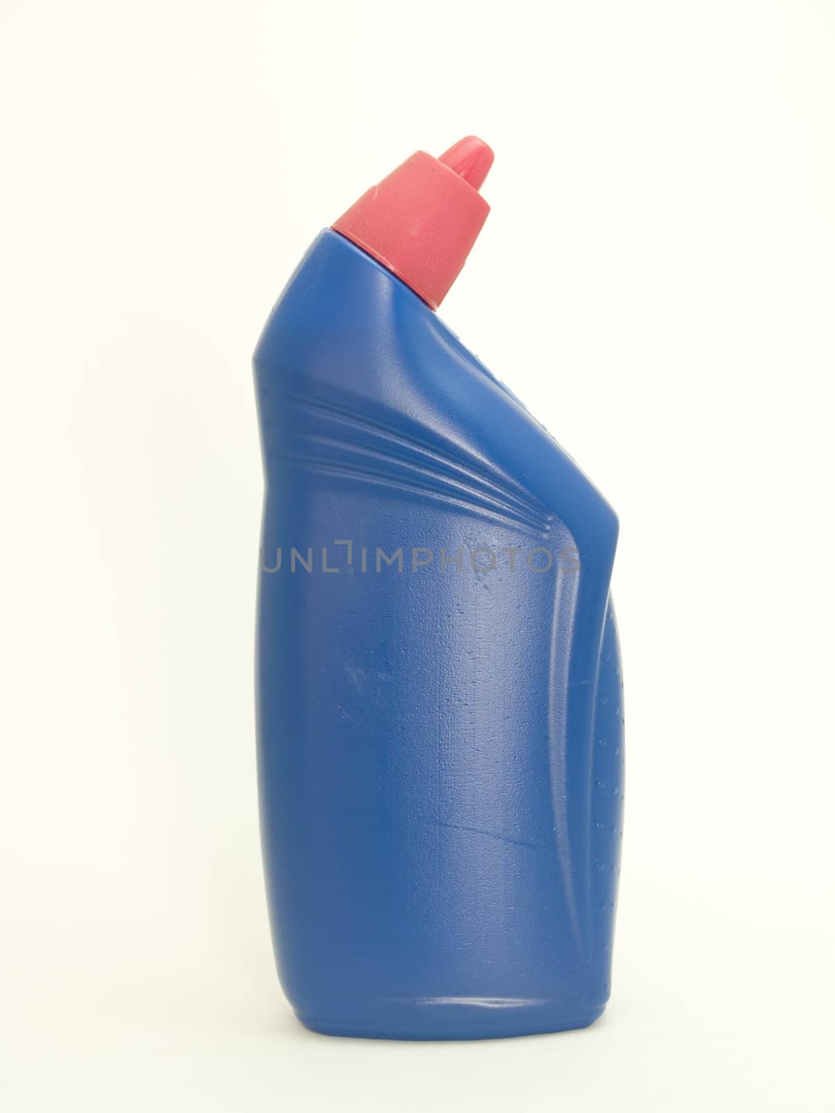 Blue Plastic Bottle