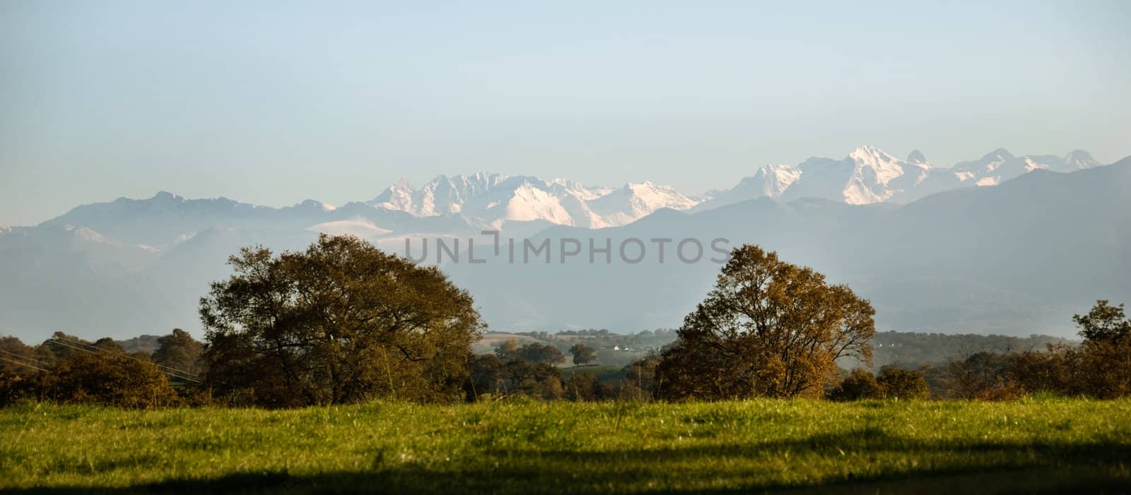 Pyrenees Mountain Range. by ACMPhoto