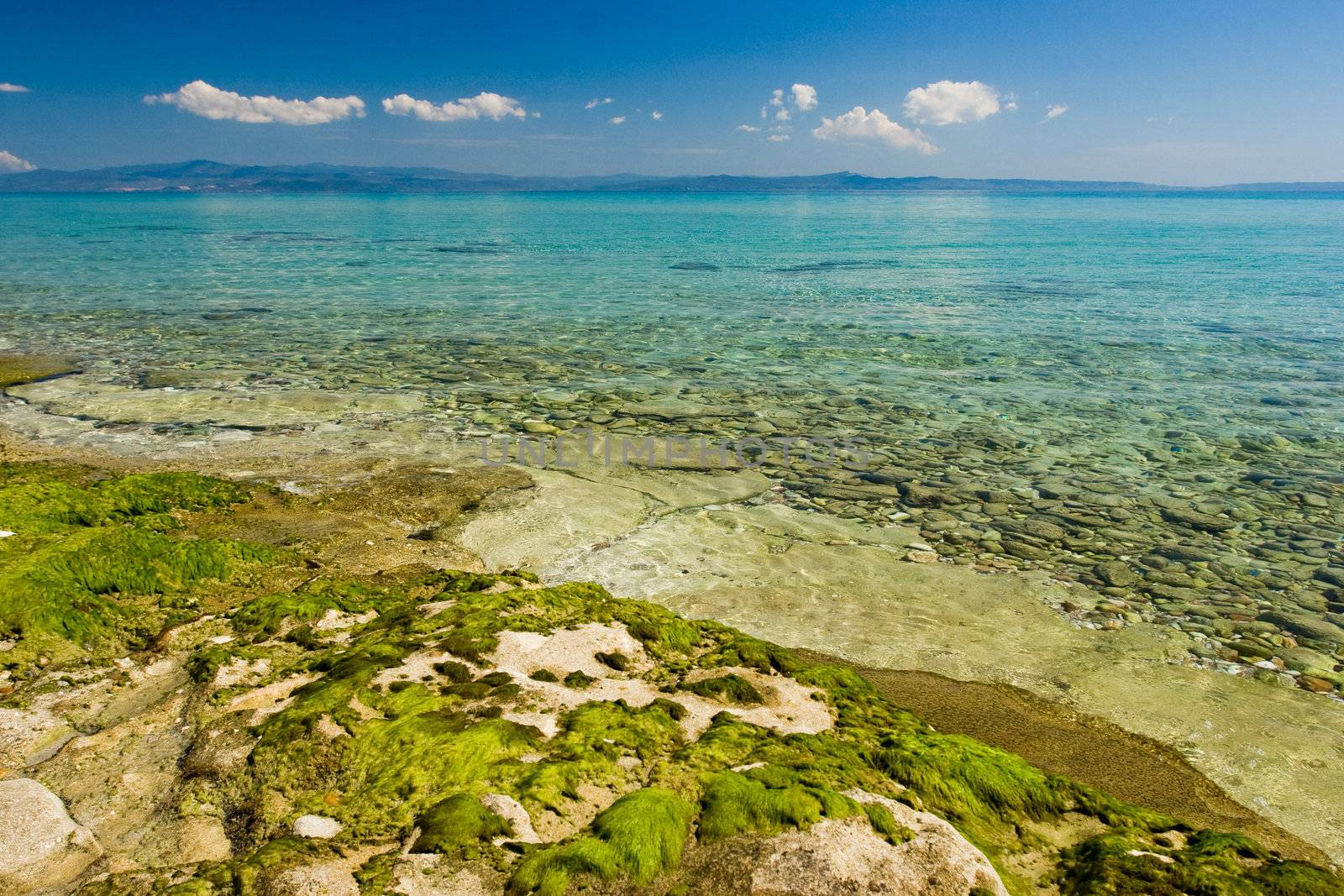 Aegean seascape by naumoid