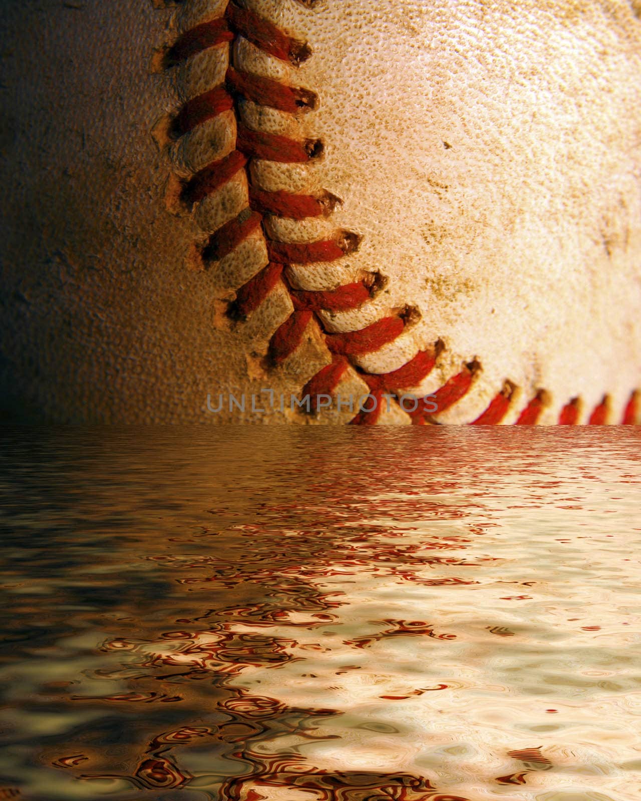 Baseball reflected by mahnken
